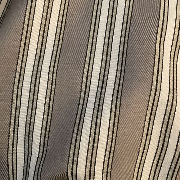 Armani Collezioni Blue Striped Dress Shirt - Picture 4 of 8